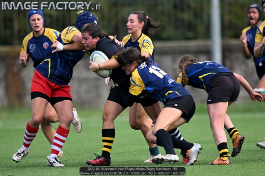 2022-10-16 Amatori Union Rugby Milano-Rugby San Mauro 151